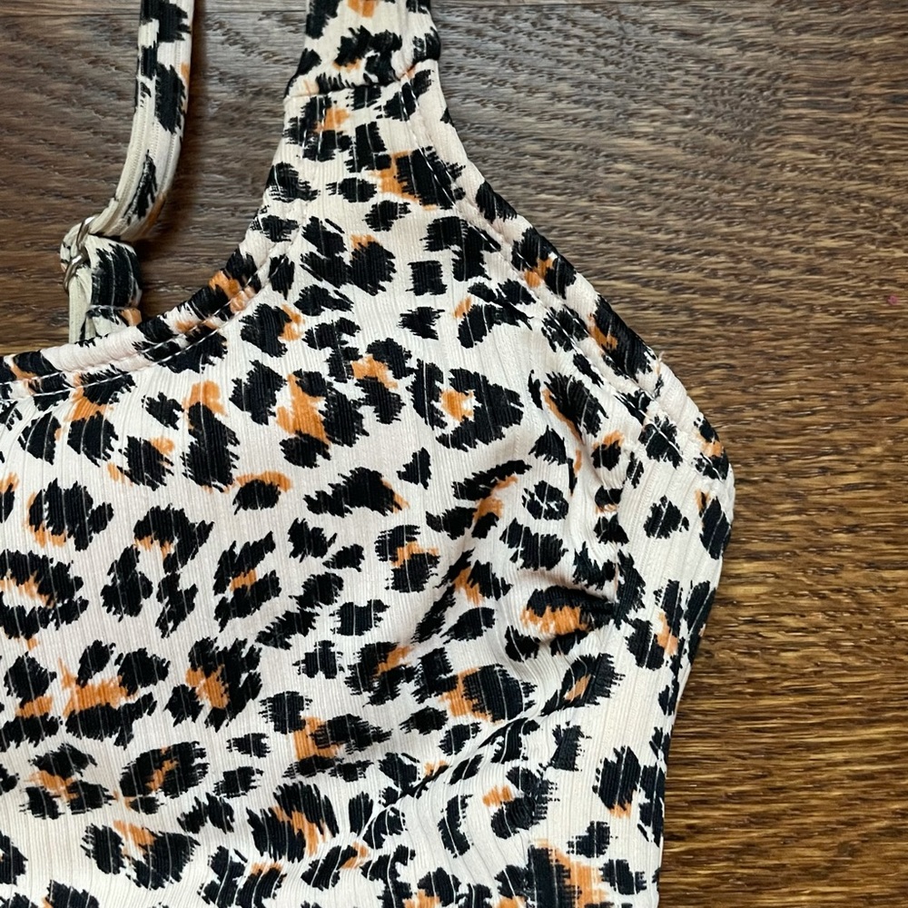Target Cheetah Bikini Top